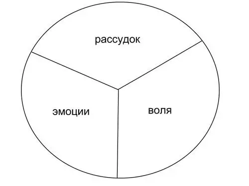Рис 5 Рассудок эмоции воля На этом рисунке представлена та область - фото 5