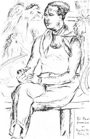 Sketch of Marechal by Aquiles Badi Paris 1930 Courtesy of María de los - фото 3