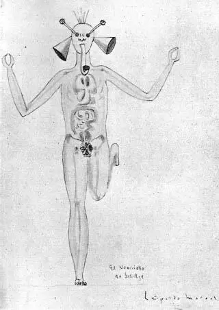 Marechals working sketch of Schultzs Neocriollo the astrologers visionary - фото 6