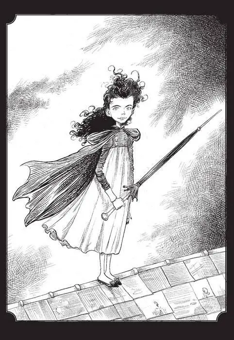 Крис Ридделл Юная леди Гот и призрак мышонка Chris Riddell 2012 М - фото 1