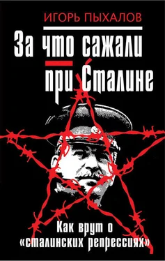 Игорь Пыхалов За что сажали при Сталине. Как врут о «сталинских репрессиях» обложка книги