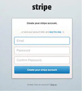 Рисунок 67 Регистрационная форма сервиса Stripe позволяет вам пропустить - фото 65