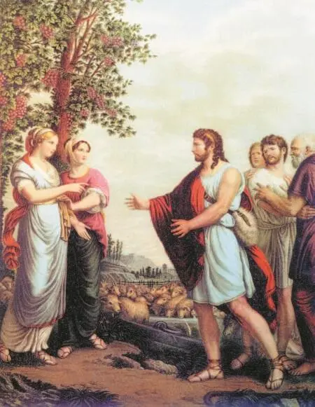 Иаков и Рахиль Иаков борется с Ангелом Братья продают Иосифа в рабство - фото 77