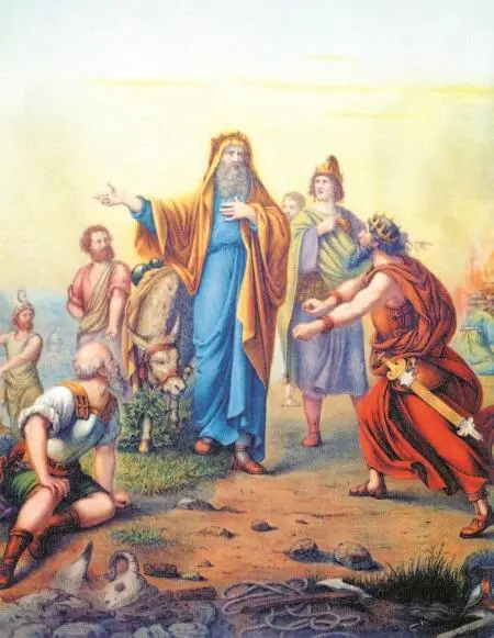 Валаамская ослица Самсон и лев Пророк Самуил Самуил и Саул - фото 88