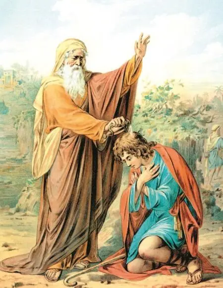Пророк Самуил Самуил и Саул Битва Давида и Голиафа Давид иг - фото 90