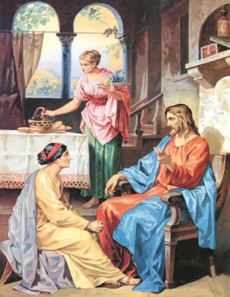 Христос у Марфы и Марии Притча о блудном сыне Притча о богаче и Лазаре - фото 116