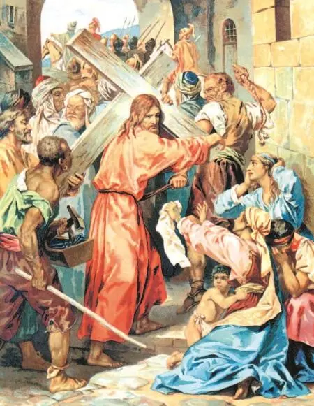 Крестный путь Христа на Голгофу Распятие Иисуса Христа Снятие с креста - фото 123
