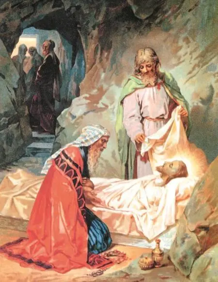 Погребение Христа Воскресение Иисуса Христа Жены мироносицы у гроба - фото 126