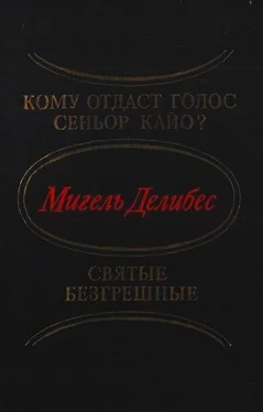 Мигель Делибес Кому отдаст голос сеньор Кайо? Святые безгрешные обложка книги