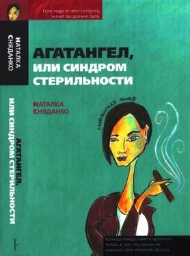 Наталья Сняданко Агатангел, или Синдром стерильности обложка книги