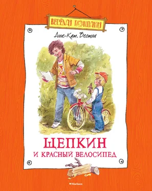 Анне-Катрине Вестли Щепкин и красный велосипед обложка книги