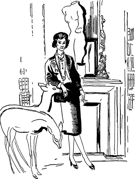 Шанель 1953 год Не нравилось ей что парикмахеры укладывают волосы волнами - фото 92