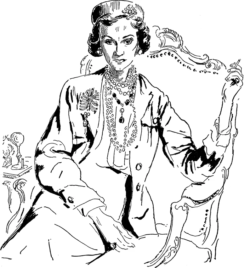 Шанель 1953 год Будучи модельером Шанель никогда не гнушалась взять в руки - фото 93