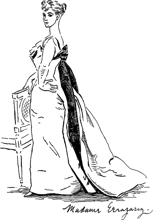 Мадам Эррасурис вскоре после свадьбы В искусстве жить Эухении Эррасурис равных - фото 95