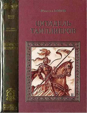 Михаил Попов Цитадель тамплиеров обложка книги