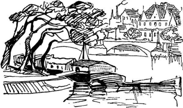 Он остановился повернулся лицом к реке выдохнул воздух снова полуоткрыв - фото 16