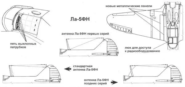 Один из опытных истребителей с мотором М82 НВ проходивших испытания в НИИ ВВС - фото 45