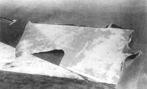 Отрыв полотняной обшивки на Ла5ФН сн 39210104 произошедший во время - фото 49