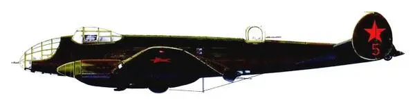 Ер2 с моторами М105 из 421го дбап 81й ад октябрь 1941 г Ер2 с - фото 84