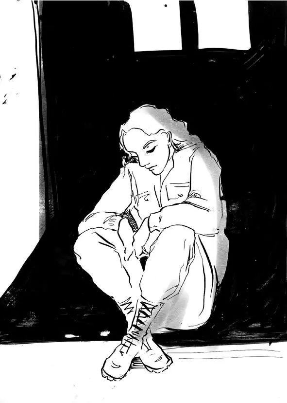 Узкие лучики рассвета украдкой пробрались внутрь сквозь тонкие щели в - фото 6