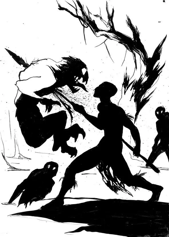 Копьё выписывало в воздухе замысловатые фигуры скользя в различных - фото 7