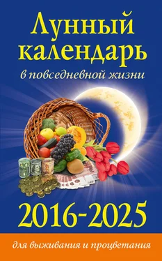 Диана Хорсанд-Мавроматис Лунный календарь в повседневной жизни для выживания и процветания. 2016–2025 обложка книги