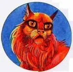Огромный рыжий кот с шерстью цвета осенней листвы сильными белыми лапами и - фото 26