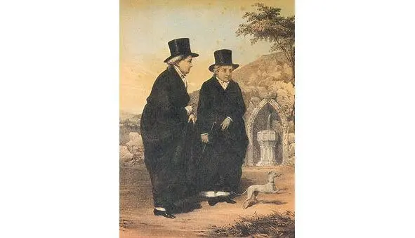 Д Линч Леди Лланголлен Ок 1880 Лит Prichard John An account of the - фото 11