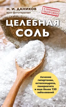 Николай Даников Целебная соль обложка книги