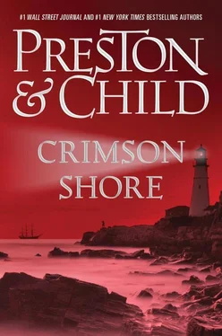 Douglas Preston Crimson Shore обложка книги