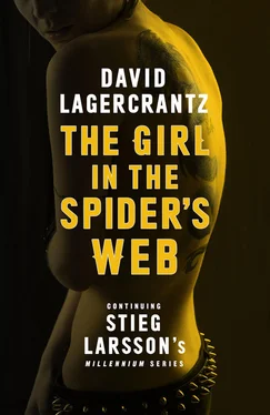 David Lagercrantz The Girl in the Spider's Web обложка книги