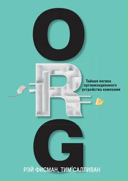 Рэй Фисман ORG. Тайная логика организационного устройства компании обложка книги