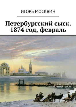 Игорь Москвин Петербургский сыск. 1874 год, февраль обложка книги