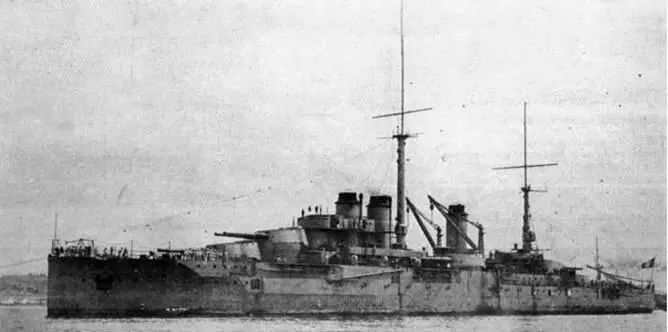 Линейный корабль Париж перед ходовыми испытаниями в 1914 г в 1918 г у - фото 94