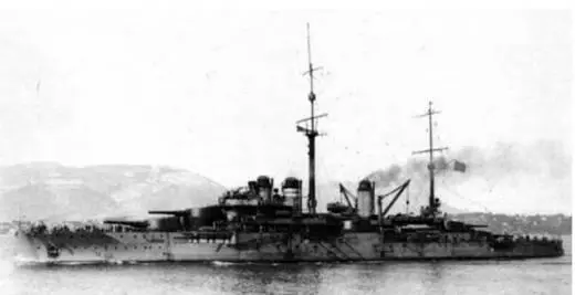 Линейный корабль Париж перед ходовыми испытаниями в 1914 г в 1918 г у - фото 95