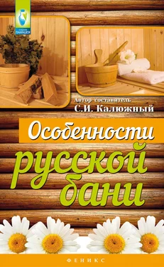 Сергей Калюжный Особенности русской бани обложка книги