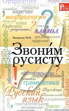 Юлия Матийченко Звони́м русисту обложка книги