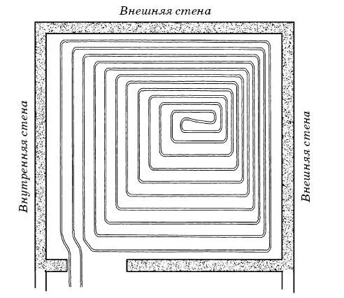 Рис 18 Уменьшение шага укладки возле наружных стен вариант 3 После - фото 30