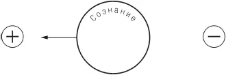 Рис 20 Сознание все время стремится от минуса к плюсу от минуса к плюсу А - фото 21
