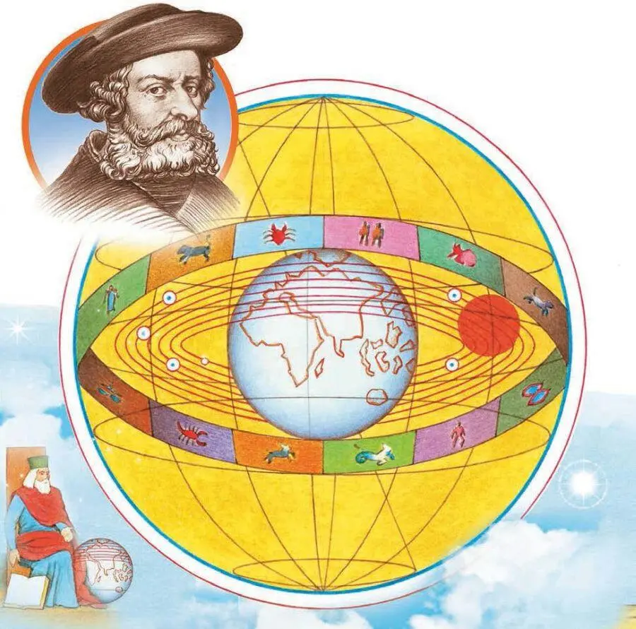 Польский учёный Николай Коперник наблюдал за звёздами и планетами Эти - фото 12