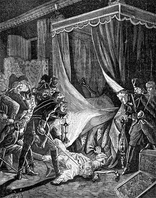 Убийство Павла I Призрак императора Павла I убитого в Инженерном замке до сих - фото 39