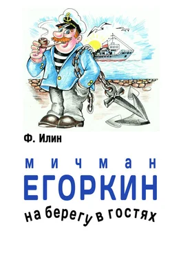 Ф. Илин Мичман Егоркин – на берегу – в гостях! обложка книги