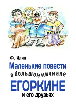 Ф. Илин Маленькие повести о большом мичмане Егоркине и его друзьях обложка книги