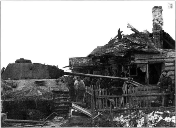 58 Еще одна Пантера батальона Ораниенбаум оставленная на улице советской - фото 60