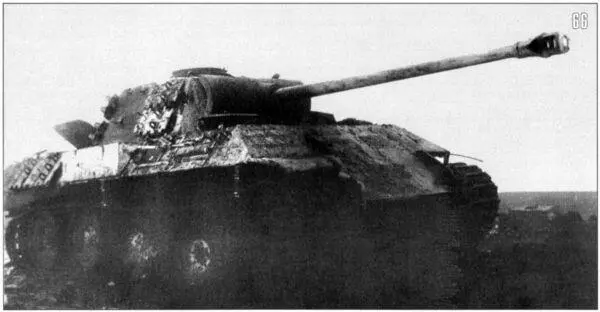66 Тот же танк Пантера Ausf D что и на фото 64 Весна 1944 года Обратите - фото 68