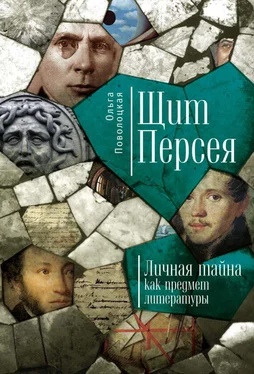 Ольга Поволоцкая Щит Персея. Личная тайна как предмет литературы обложка книги