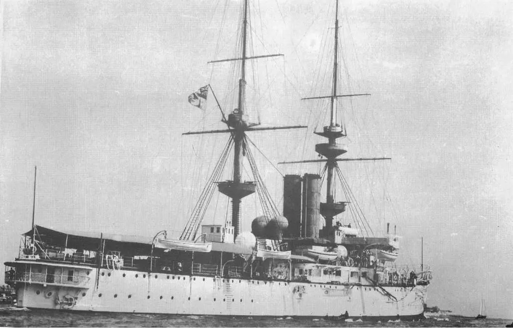 Ринаун в мае 1906 г Адмирал Д Фишер и команда Ринауна Бр - фото 92