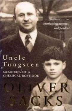 Оливер Сакс Uncle Tungsten обложка книги