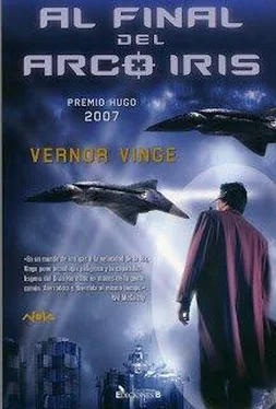 Vernor Vinge Al final del arco iris обложка книги