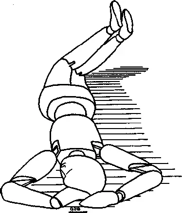 Лягте на живот ладони к полу одна на другой так что можно положить на них - фото 5